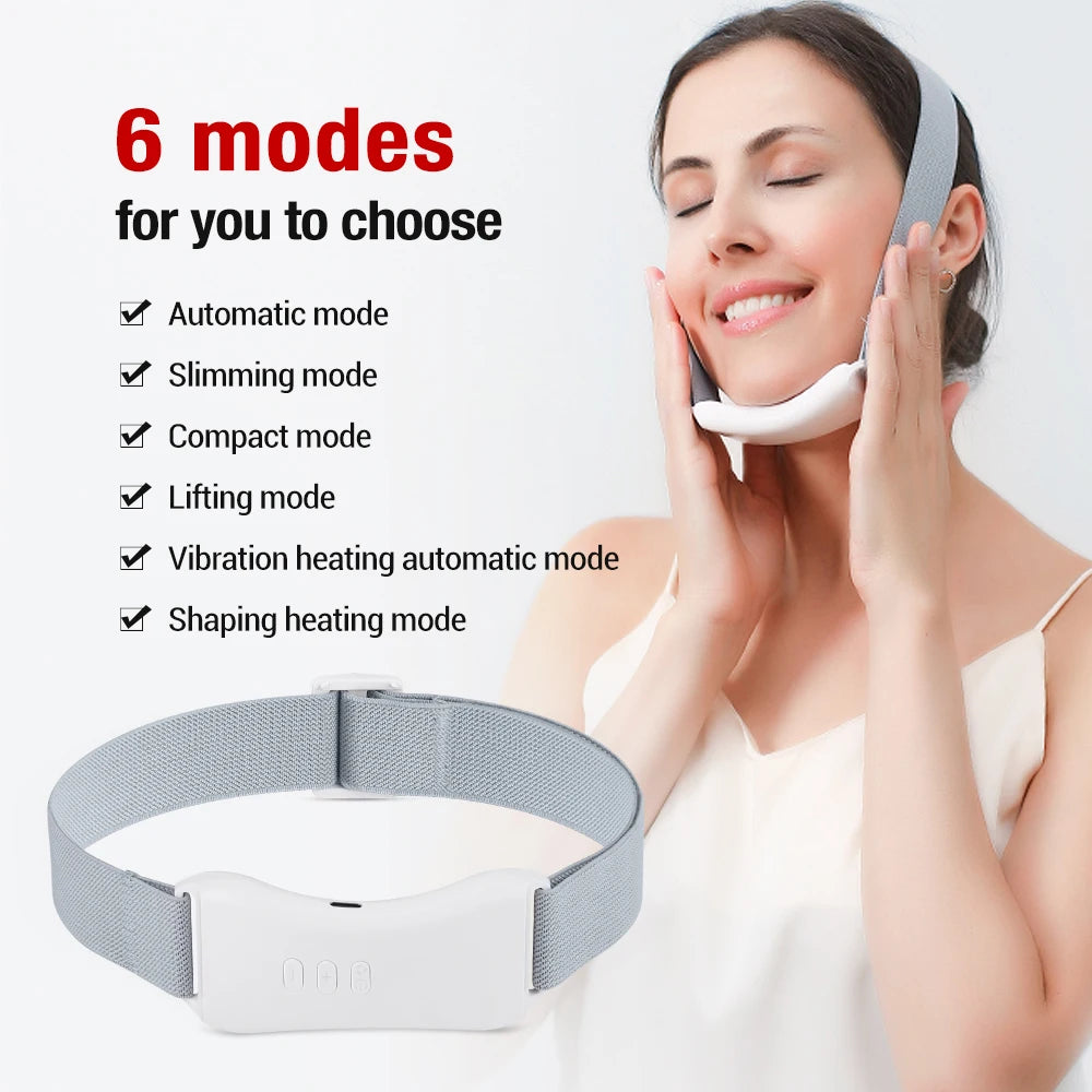 GlowLift™ Double Chin Definer – EMS V‑Line Face‑Lifting & Slimming Belt