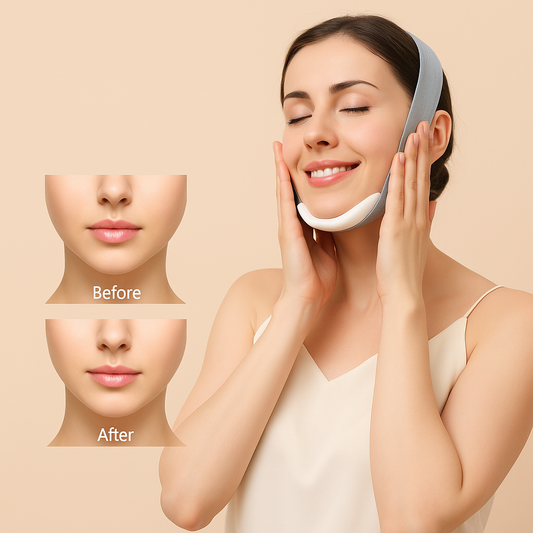 GlowLift™ Double Chin Definer – EMS V‑Line Face‑Lifting & Slimming Belt